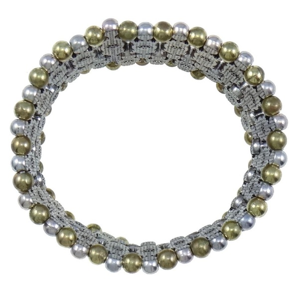 New Renaissance Style Rhinestone Stretch Bracelet - Picture 3 of 3